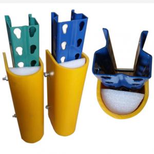  Racking Protection Warehouse Column Protectors , Barrier Upright  Parking Column Guards Manufactures