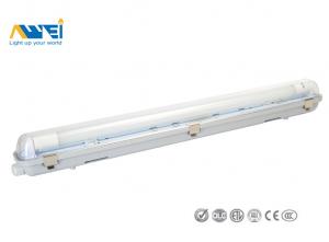  40W IP65 Batten Waterproof Led Light Fixtures For Shops / Exhibition Hall Manufactures