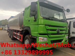  Customized HOWO 6*4 RHD 336hp diesel asphalt tanker distributing vehicle for sale, Best price bitumen spreading truck Manufactures