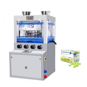 Rotation Speed 36r/Min Pharmaceutical Powder Press Machine For Round Tablet Manufactures