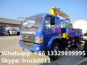  new best seller forland 4*2 6.3tons truck with crane for sale, hot sale! factory sale forland truck mounted crane Manufactures