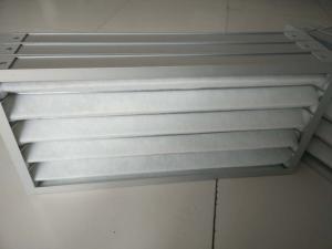  Polyester Fiber Metal Frame Panel Pleated Air Filters Primary Efficiency Manufactures