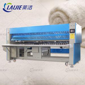  380V Automatic Bed Sheet Folding Machine 2.25KW High Transmission Manufactures