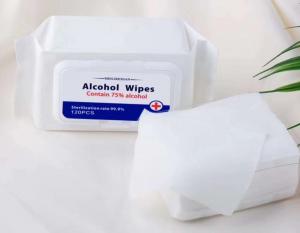 Anti Bacteria Alcohol Disinfectant Wipes , 10pcs Isopropyl Alcohol Wipes Manufactures