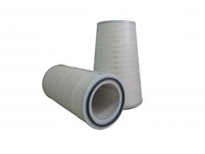 China Cylindrical Canister Gas Turbine Air Filter , Cellulose Activated Carbon Filter on sale