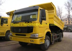  U Type 336 HP 4x2 Heavy Duty Dump Truck 25 Ton Loading Weight 3800mm Wheel Base Manufactures