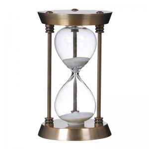  Home Decor Large Brass Hourglass Luxury Sand Timer For Souvenir Manufactures