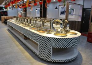  Restaurant Equipment Buffet Stations Fit Chafing Dish Hot Display Buffet Manufactures