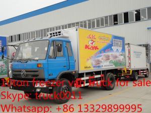  4*4 off road all wheels drive cold room truck, dongfeng 4 wheels driving refrigerated truck for pork and beet for sale Manufactures
