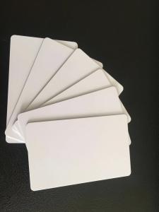  PVC Inkjet printable white blank card CR 80 0.3mm 0.4mm 0.76mm thickness for card production Manufactures