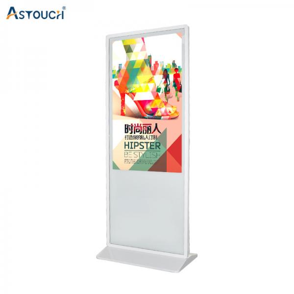 Quality ODM 49 Inch Digital Information Display Kiosk 300nits Brightness for sale