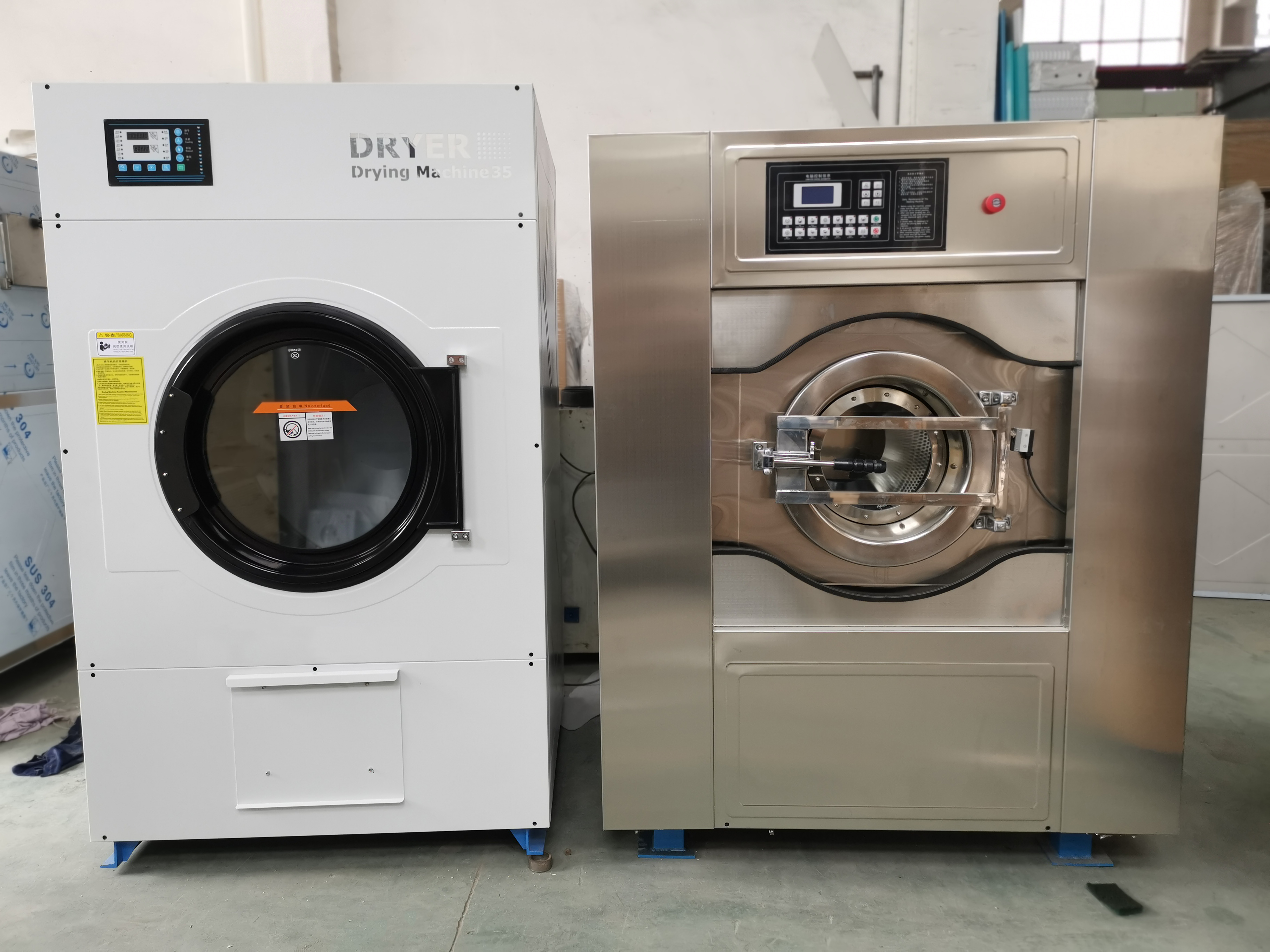 30 Programs Microcomputer-Controller Industrial Washing Machine
