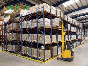  Stainless  Push Back Racking  System Heavy Duty Warehouse FIFO Storage Manufactures