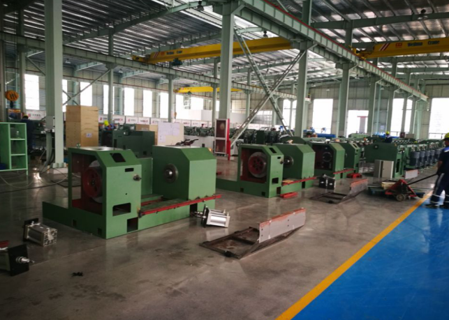 5.5-20mm Straight Line Wire Drawing Machine For Steel Rope Nail PC Wire Mesh