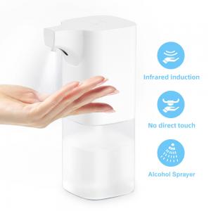  Home Automatic Touchless Soap Dispenser Porcelain White ABS+PP Material Manufactures