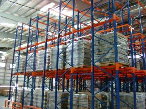  Corrosion Protection Drive In Pallet Racking Powder Coated Finishing 2 - 7 Levels Manufactures