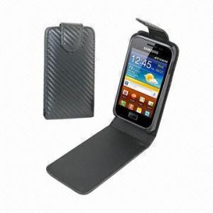  Carbon Fiber Leather Case Cover for Samsung Ace S5830 Manufactures