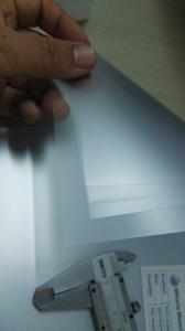  Transparent 0.04-1.0mm Thickness Pvc Coated Overlay With Strong Adhesion Level Manufactures