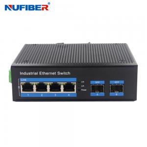  Lightning Protection Unmanaged Industrial Switch 1000M Din Rail Ethernet Switch Manufactures
