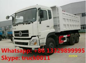  hot sale dongfeng dalishen 6*4 LHD 20cubic dump truck, factory direct sale dongfeng brand 20tons-30tons tipper truck Manufactures