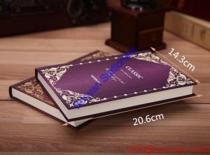  Cover cloth fabric hard cover promotional a4 a5 custom hardcover notebook Manufactures