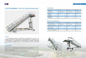  Durable Aircraft Passenger Stairs , Aviation Ground Support Equipment  Manufactures