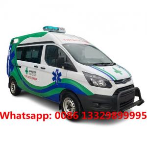  Emergency Vehicle Petrol Ambulance_Small monitor Transit 120 Ambulance ICU Transit Medical Clinic New Ambulance Sale Manufactures