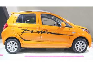  Range 180-200 Km Electric Powered Vehicles , 72V 5KW Motor Power Yellow Automatic Electric Car Manufactures