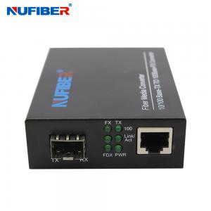  NF-C550-SFP IEEE 802.3 10 100M SFP To RJ45 Converter Manufactures