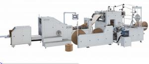 Buy cheap High Speed Paper Shopping Bag Making Machine With Flat Handle PE , HDPE Food Paper Bag Making Machine from wholesalers