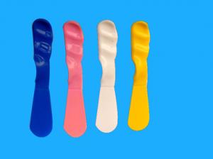  Dental Plastic Mixing Spatula Tools White / Pink / Blue Yellow Color Manufactures