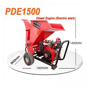  Mobile 15 HP Wood Chipper Manufactures