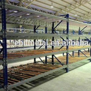  Carton Flow Rack Pallet  Shelving   Green Red Grey Color Available Manufactures