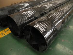  High strength winding process Filament Wound Carbon Fiber Tube Size Customized Manufactures