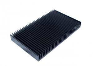  Black Anodized Aluminum Heatsink Extrusion Profiles T66 With Finished Machining Manufactures