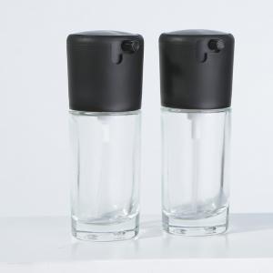  Customizable 30ml Refillable Plastic Pump Bottle Transparent Foundation Lotion Essence Manufactures