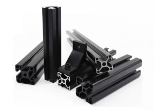  T6 Temper Aluminium Profile System 40X40 Slot Anodized Milling Bending Cutting Manufactures