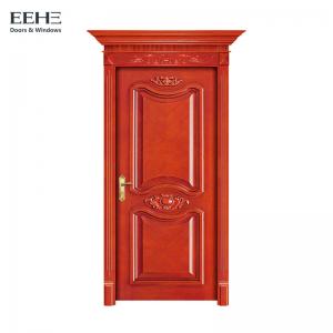  Customized Size Solid Hardwood Internal Doors For Bathroom 40mm Thick Leaf Manufactures
