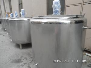  Food Sanitary Stainless Steel Steam Heating Cheese Vats Milk Vat Milk Chilling Vat Milk Cooling Vat Yogurt Vat Manufactures