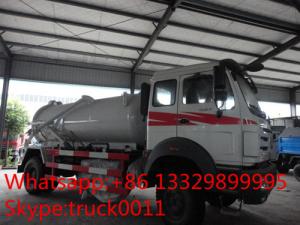  270hp 4*2 North Benz Vacuum Suction sewage tank 8000 liter for sale, best price North Benz LHD 4*2 septic tank truck Manufactures