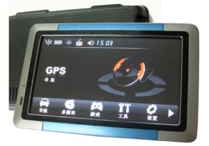  5.0 Inch 65K Color TFT Touch Screen Bluetooth GPS Navigator System V5008 Manufactures
