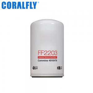  ff2203 P552203 4010476 Fleetguard Diesel Engine Fuel Filter Spin - On Manufactures