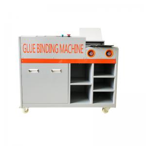  Double Gluing Roller A4 Automatic Perfect Glue Book Binding Machine 280-350 Books/Hour Manufactures
