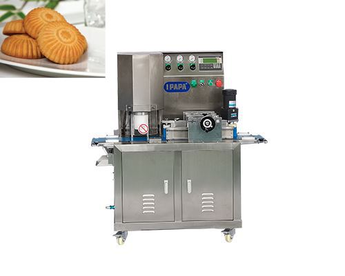 P170 Spiral Type Cookie Biscuits Automatic Double Filling Encrusting Machine
