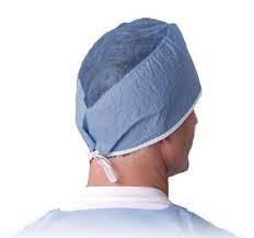  Non Woven Disposable Surgical Cap Dust Proof For Food Industry Manufactures