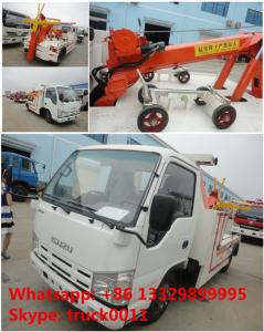  new iSUZU 3tons road wrecker tow truck for sale, best price high quality ISUZU brand breakdown vehicle for sale Manufactures