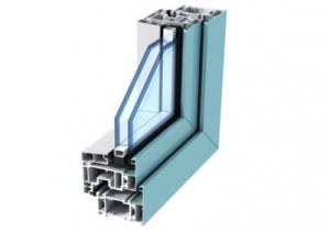  Anodized Aluminum Door Extrusions / Double Layer Tempered Glass Aluminum Structural Framing Manufactures