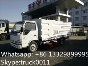  CLW brand best price 4*2 LHD street sweeper truck for sale,Factory direct sale stainless steel road cleaning vehicle Manufactures