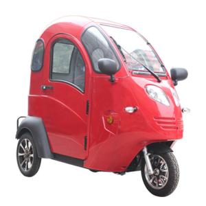 72V 20Ah Disabled 3 Wheel Electric Tricycle 1500W Enclosed Trike Motorcycle Manufactures