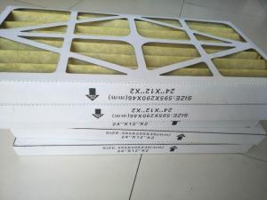  Metal Frame Primary Effect Folding Screen Air Filter 11kw Manufactures